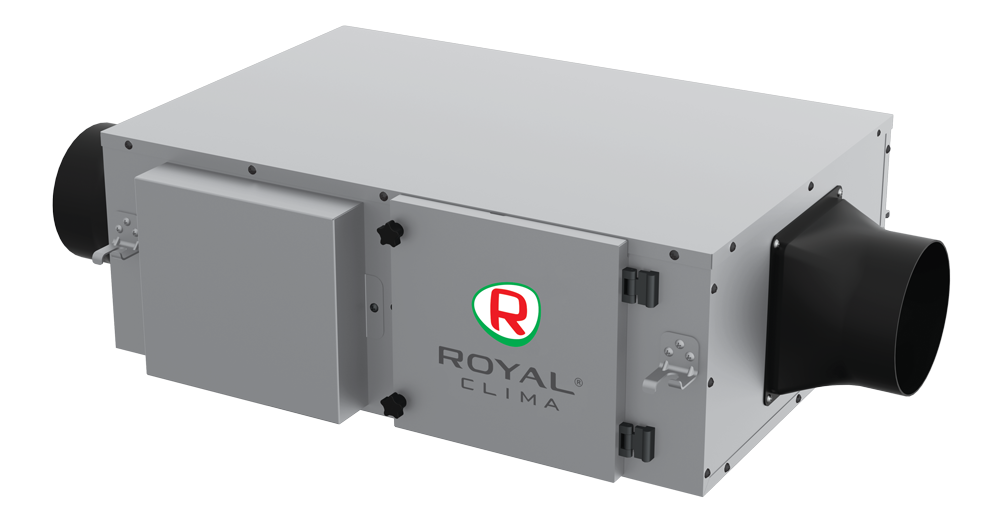 Royal Clima RCV-900 LUX + EH-2800 (1-фазный) (приточная установка)